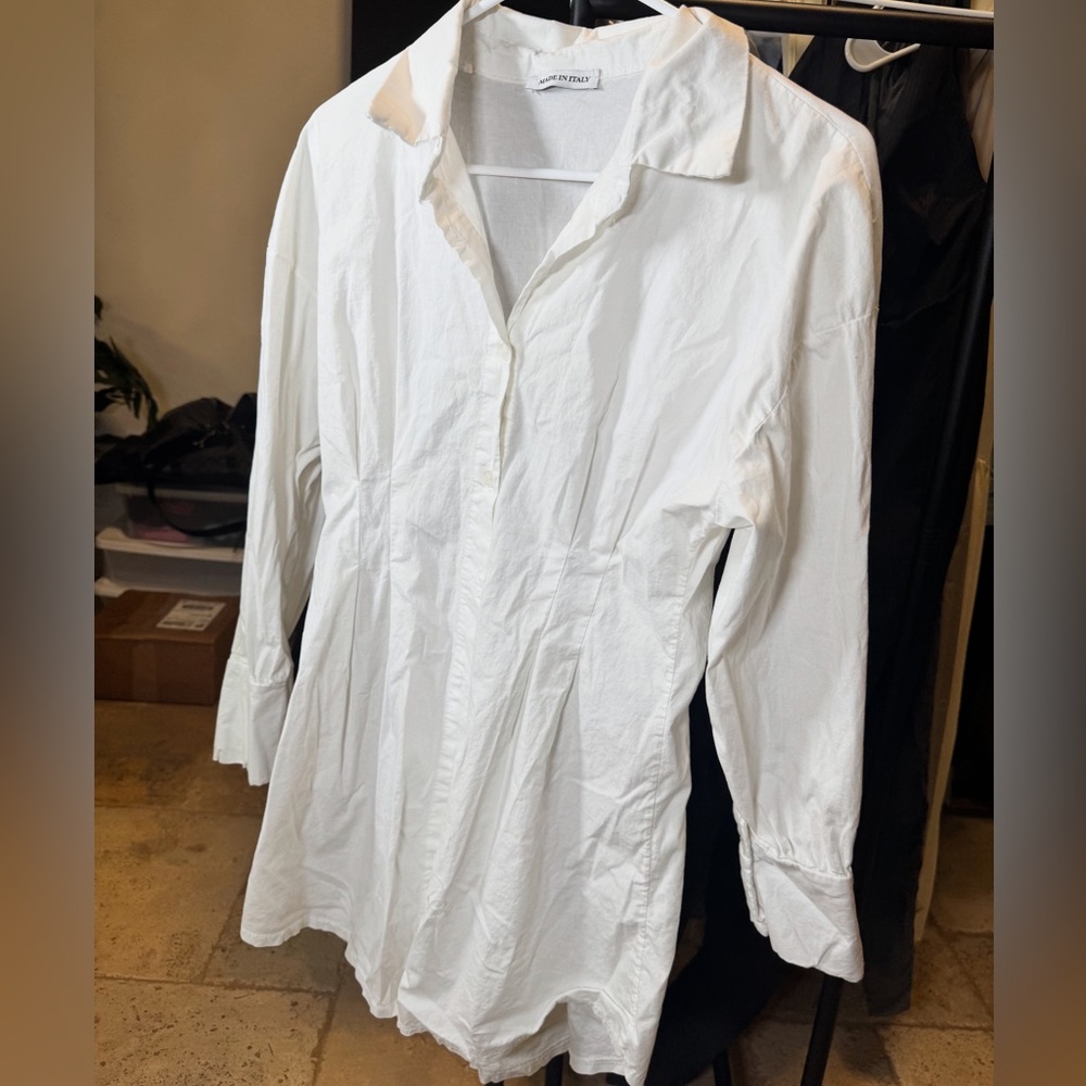 White Women's Midi dress